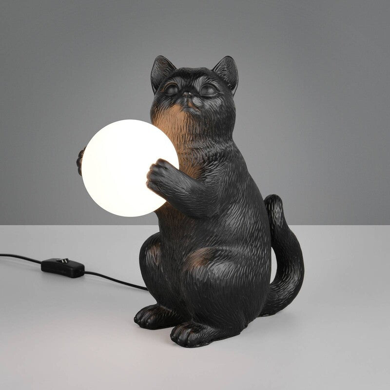 Reality Leuchten Tischleuchte GATIO schwarz LED Lampe Leuchte 30x30x16cm - 4017807682076