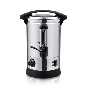 B-Ware Glühweinkocher Teramo 7l 10l Glühweinautomat für Glühwein Tee Punsch silber