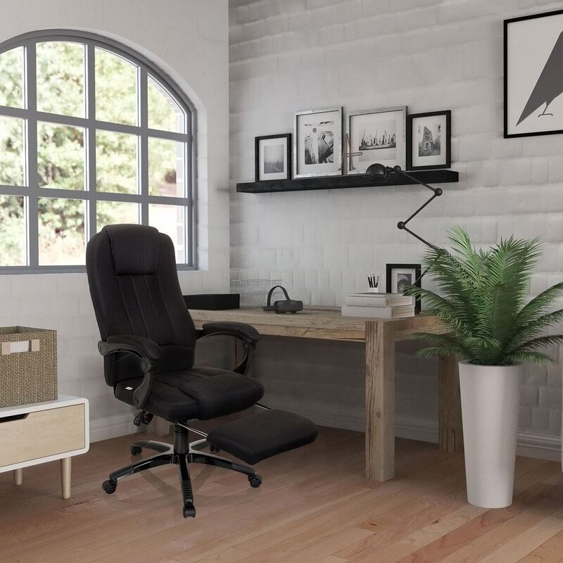 MyBuero Chefsessel RELAX CL190 Bürostuhl Schreibtisch Drehstuhl Fußablage - 4064323000433