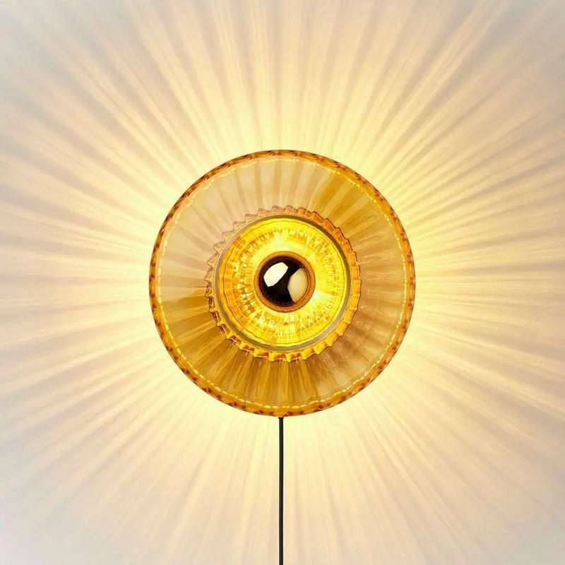 Wandleuchte New Wave Optic LED Wandlampe bernsteinfarben dimmbar 40W 80cm - 5713874230255