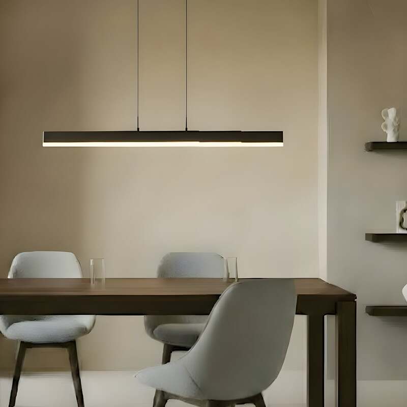 Lucande LED Hängeleuchte Pendelleuchte Torven schwarz CCT ausziehbar - 4255830903618