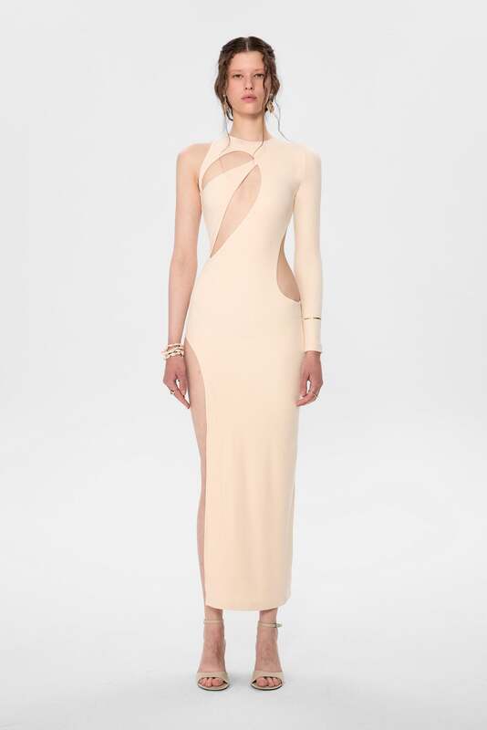 IAMNOTBASIC Kleid Dress Venus Elfenbein Größe XS Sommermode Damenbekleidung - 8682521048123