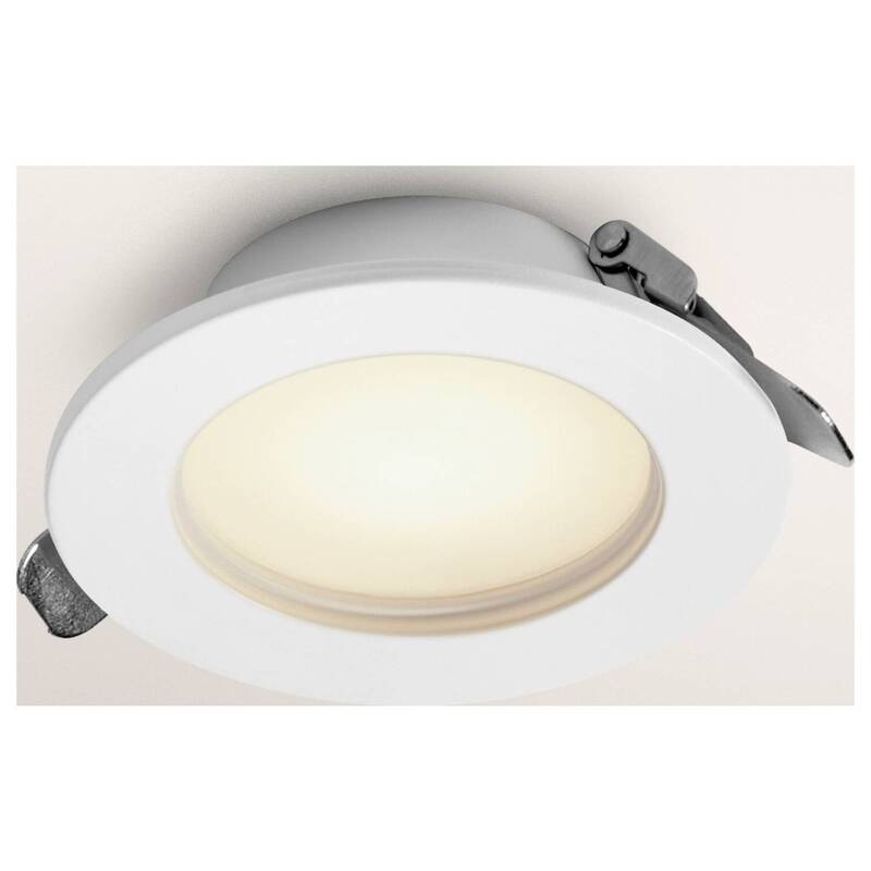 OSRAM HOMELIGHTING Deckenstrahler Einbaustrahler LED warmweiß IP44 3000K weiß - 4058075854314