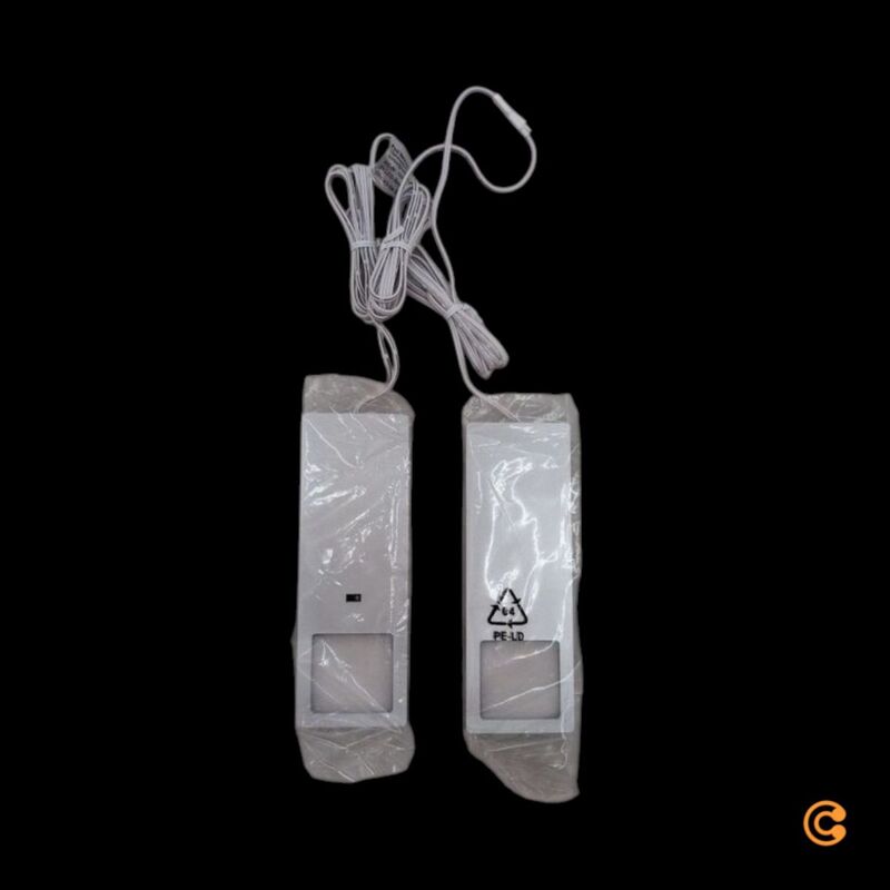 LED Möbelleuchte Helena 19cm Aluminium 2er Set mit Sensor und Schalter warmweiß - 4012248291207
