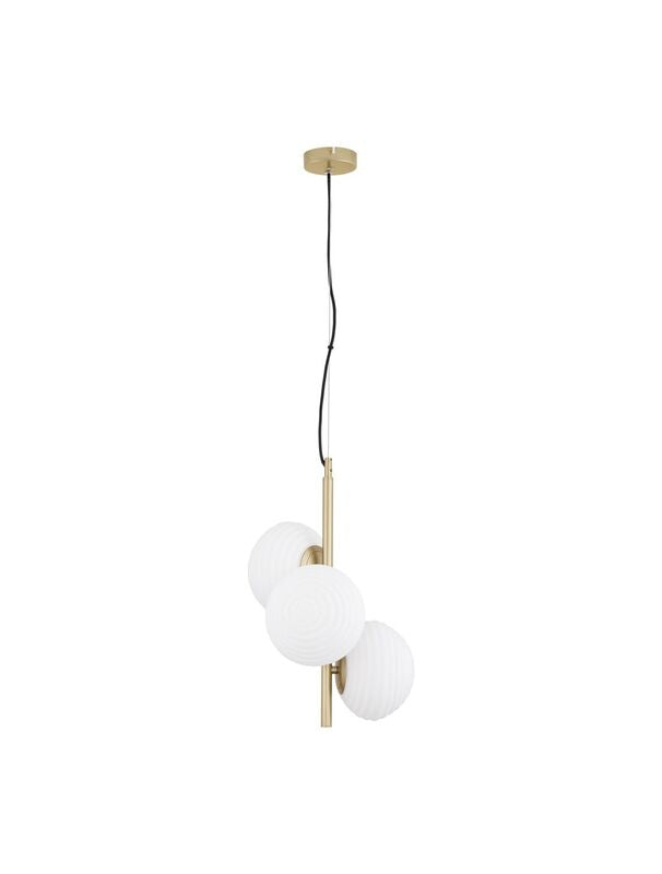 Nova Luce Pendelleuchte Hängeleuchte ALLEN E14 LED 3-flammig Gold dimmbar Lampe - 5212017443274