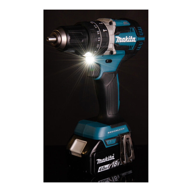 Makita Akku-Schlagbohrschrauber DHP484Z Bohrschrauber 18V 54Nm schwarz kompakt - 0088381826105