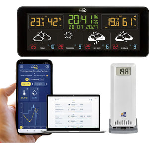B-Ware TFA Dostmann WLAN-Wetterstation TFA.me ID-07 4 Tage Vorhersage max 50 Sensoren
