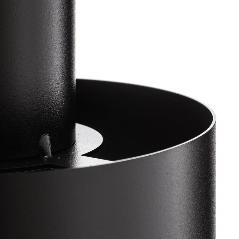 Euluna Hängeleuchte Rif 4 Pendelleuchte Deckenlampe linear 4-flammig E27 schwarz - 5907554415081