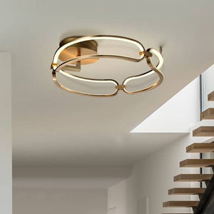 B-Ware Schuller Valencia LED-Deckenlampe Deckenlampe Colette dreiflammig roségold 37W