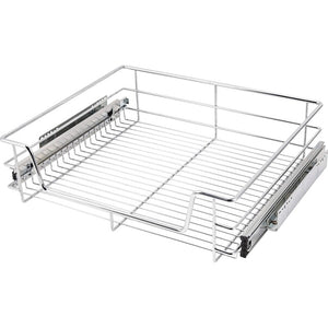 B-Ware Teleskopschublade Küchenschrank 60cm Utensilienhalter stabil chrom 10kg