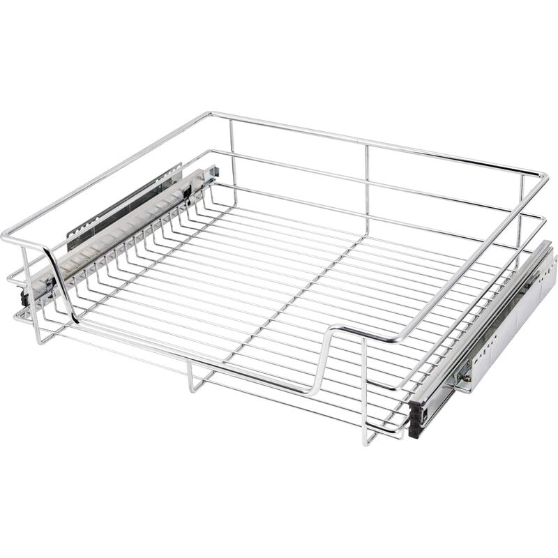 Teleskopschublade Küchenschrank 60cm Utensilienhalter stabil chrom 10kg - 4007873448294