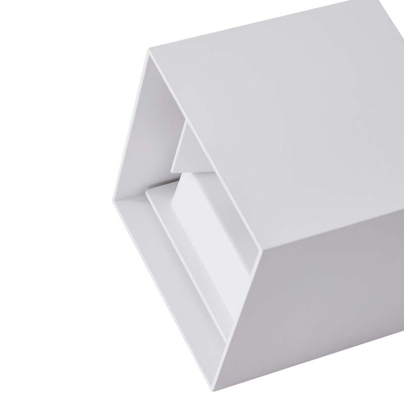 Lindby LED-Außenwandleuchte Nivar eckig weiß Metall IP54 5,4 W 360 lm - 4251911774276