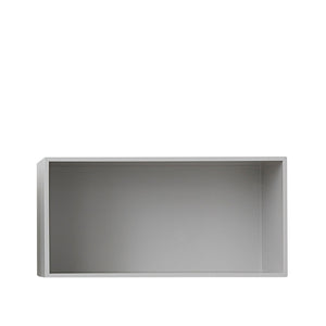 B-Ware Muuto Mini Stacked Regalsystem Aufbewahrung Möbel Groß Hellgrau