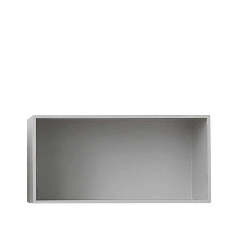 Muuto Mini Stacked Regalsystem Aufbewahrung Möbel Groß Hellgrau - 5710562157108