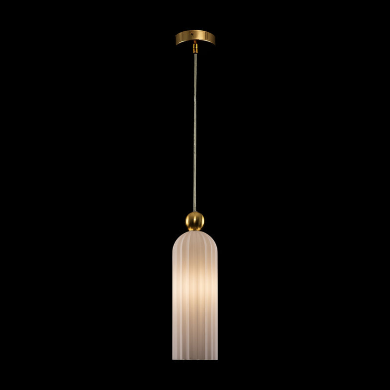 Maytoni Hängeleuchte Pendelleuchte Antic LED Lampe dimmbar messing weiß 34,7cm - 4251110031309