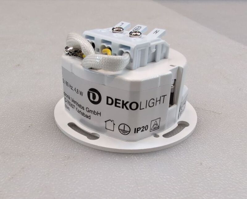 Deko Wandleuchte LED Alwaid 4,8W dimmbar warmweiß Aluminium 3000K IP20 Ø71mm - 4042943180612
