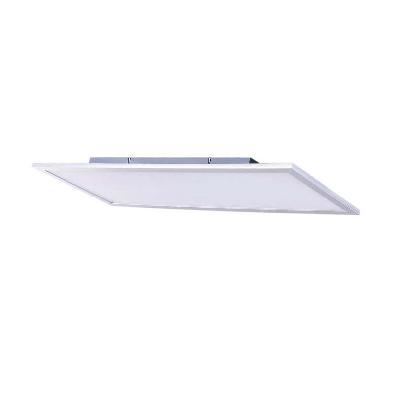 Lindby LED-Panel Livel dimmbar CCT 120x30cm Fernbedienung silber weiß 36W - 4251096528435