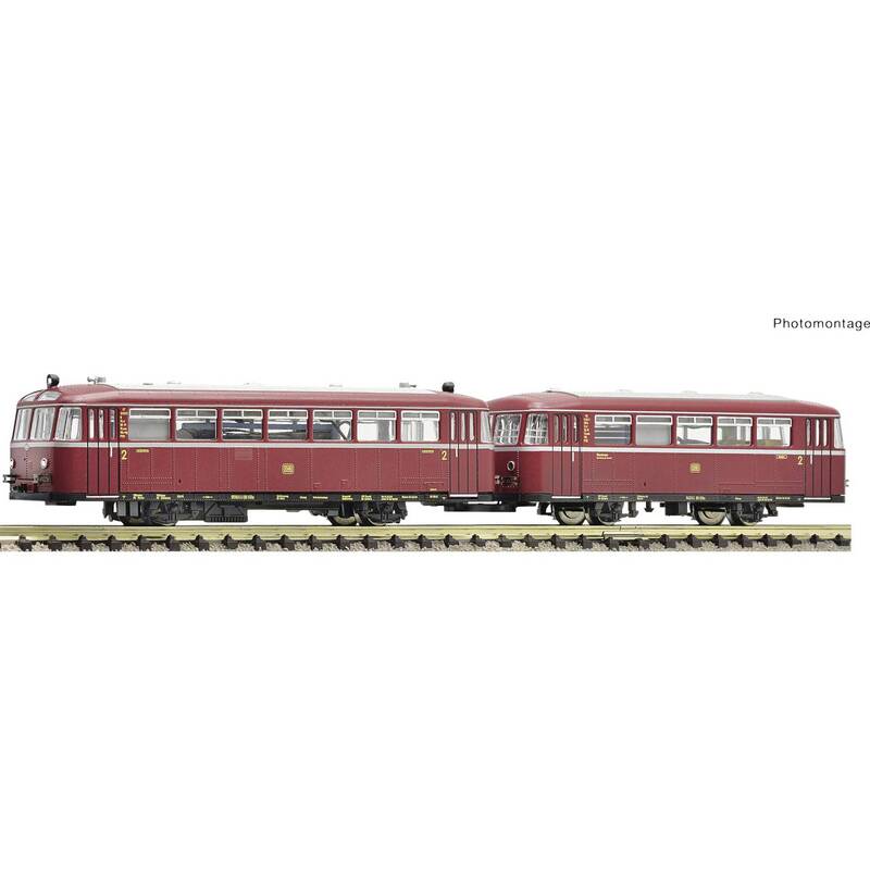 Fleischmann N Schienenbus VT 95 Triebwagen Beiwagen VB 142 DB Digital Sound - 4005575261012