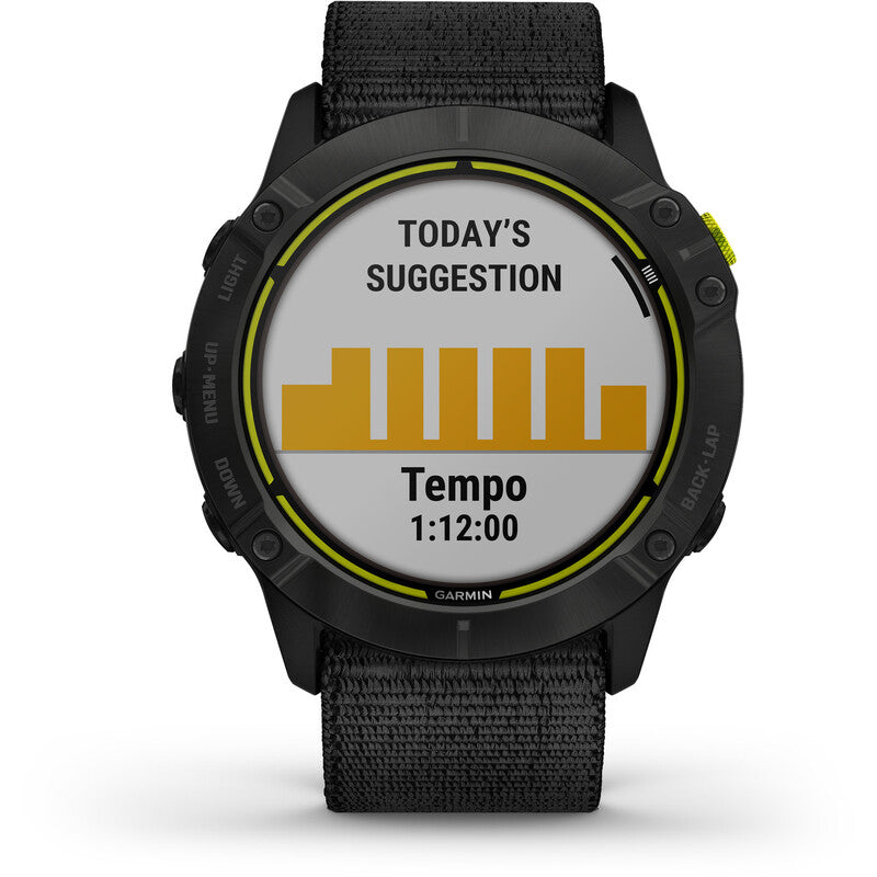 Garmin Smartwatch Uhr Enduro Solar Titan GPS Multisport Sportuhr Schwarz Ones200 - 0753759251956
