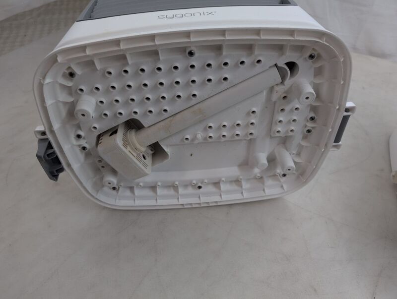 Sygonix Luftkühler 80W Klimagerät Ventilator mit Fernbedienung Timer Weiß Kühler - 4064161489520