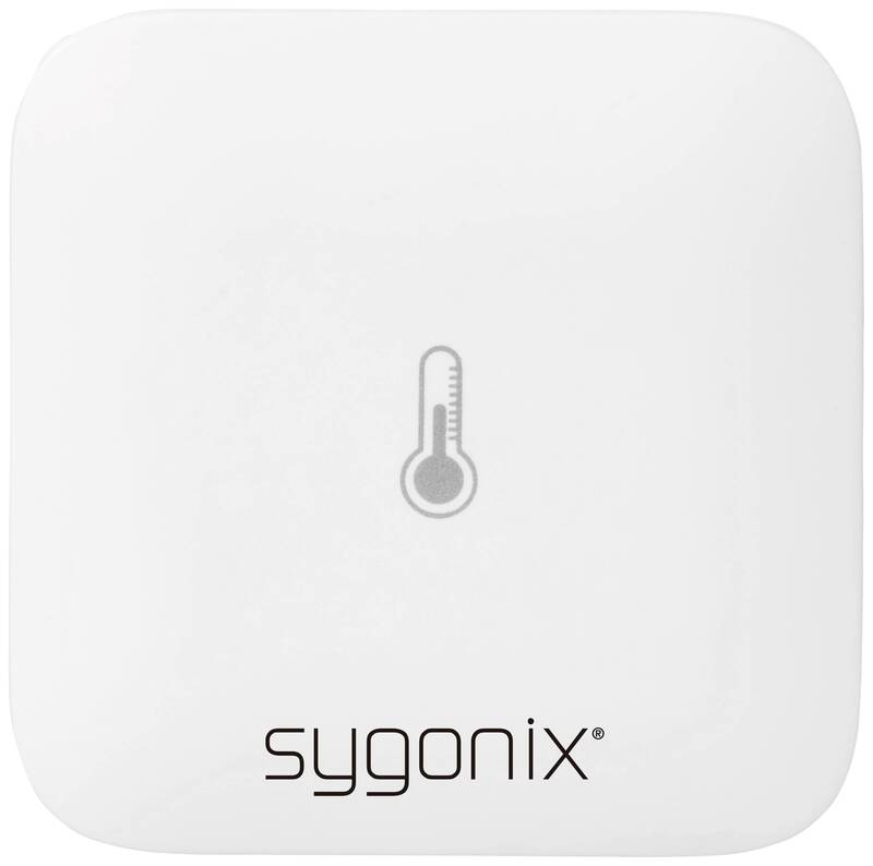 SYGONIX Temperatursensor Luftfeuchtesensor ZigBee Weiß Tuya batterie 3 STÜCK - 4064161313696