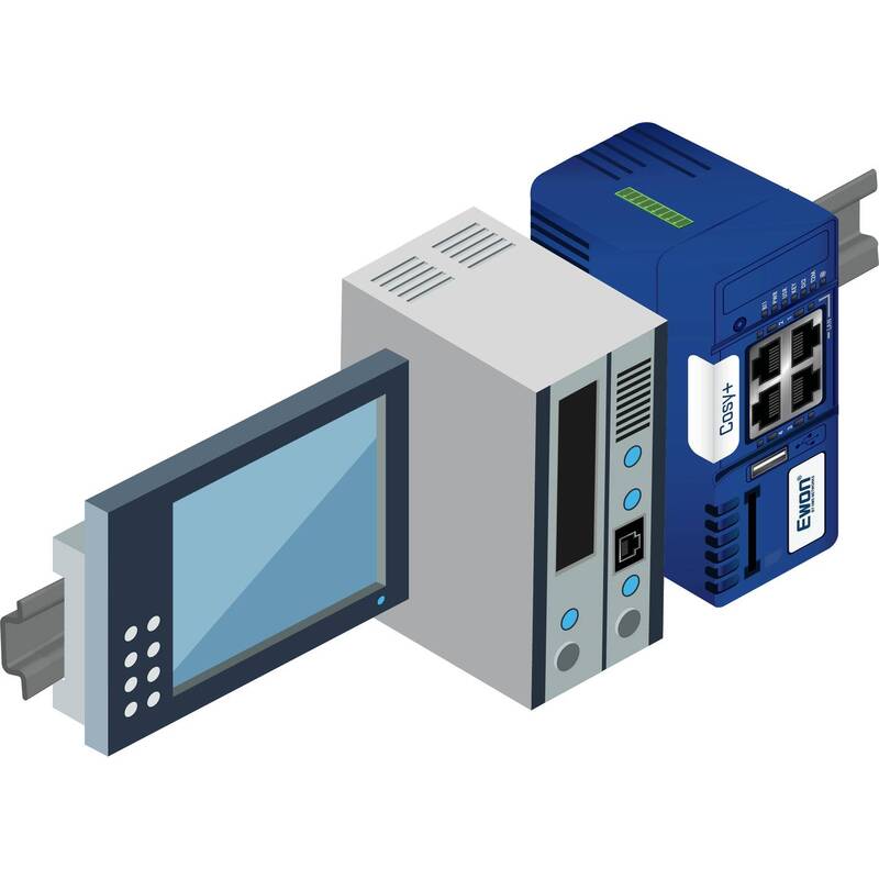 EWON COSY+ EtherNet Fernwartungsrouter Gateway VPN IIoT Ethernet HMS 24W - 2050007680710