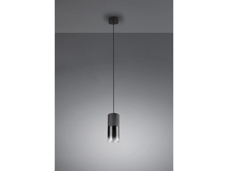 Trio Leuchten Deckenlampe Robin LED Pendelleuchte Hängelampe schwarz matt 150cm - 4017807427264