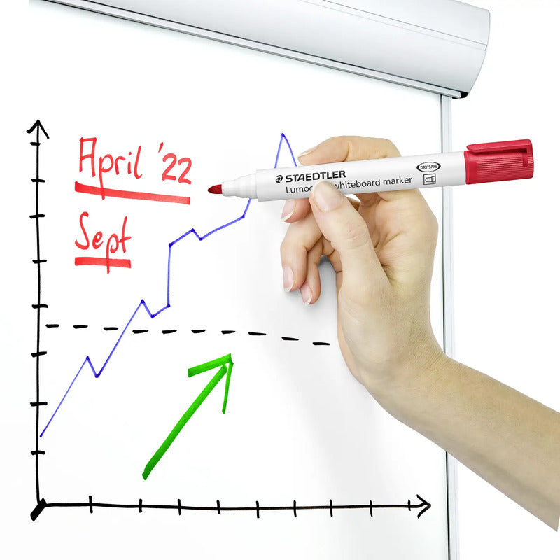 Staedtler Whiteboardmarker Lumocolor 351 C10 10 Stück nachfüllbar - 4007817153383