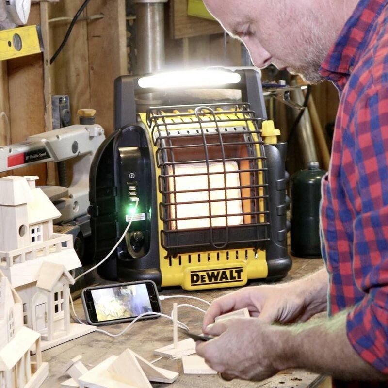 Dewalt DXRH012E Portable Radiant DXRH012E Gaslufterhitzer (DXRH012E) - 089301006645