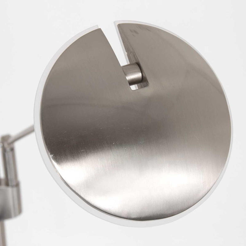 Steinhauer Stehleuchte Lampe Daphne LED dimmbar neutralweiß 143cm silber 700lm - 8712746161465