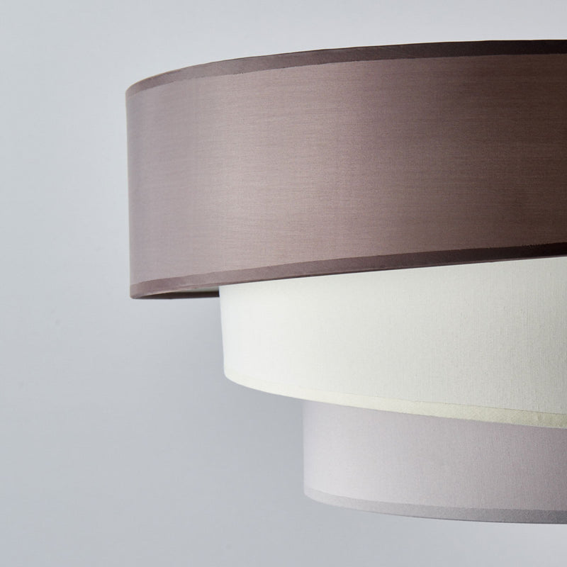 Lindby Deckenleuchte Deckenlampe Melia LED braun grau 56cm Leuchte Lampe - 4251096525762