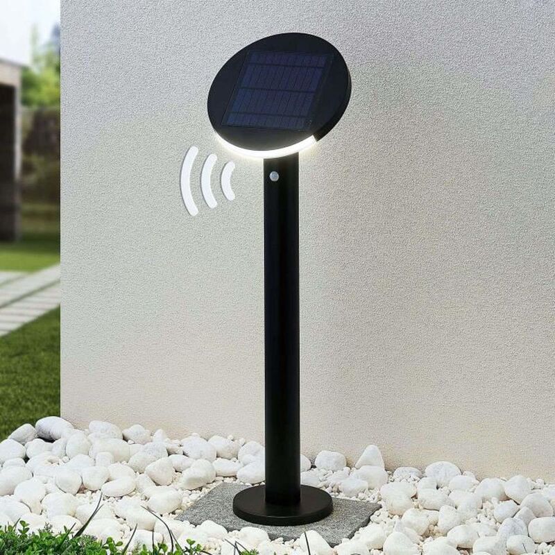 Lindby Cletus LED-Solar-Wegeleuchte Wegklappe Lampe Leuchte Garten mit Sensor70 - 4251096567366