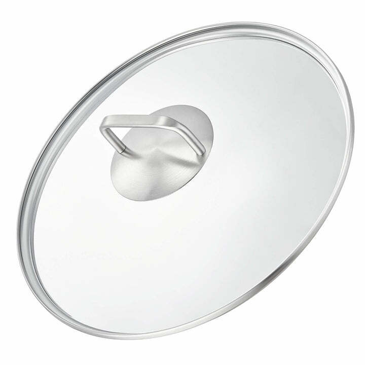 SILBERTHAL Glasdeckel Topfdeckel Pfannen Glas Kochgeschirr Edelstahlgriff 28 cm - 4260470463088
