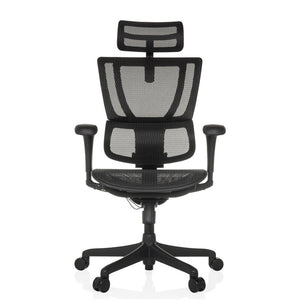 B-Ware hjh OFFICE Bürostuhl Chefsessel Drehstuhl ERGOHUMAN SLIM ECO M GEN2 schwarz