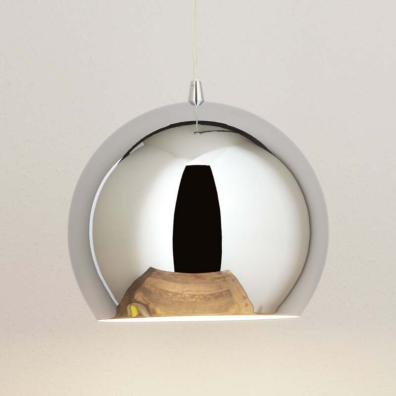 Aluminor Hängeleuchte Bulle chrom Deckenlampe Pendelleuchte Deckenleuchte E27 - 3131130356860