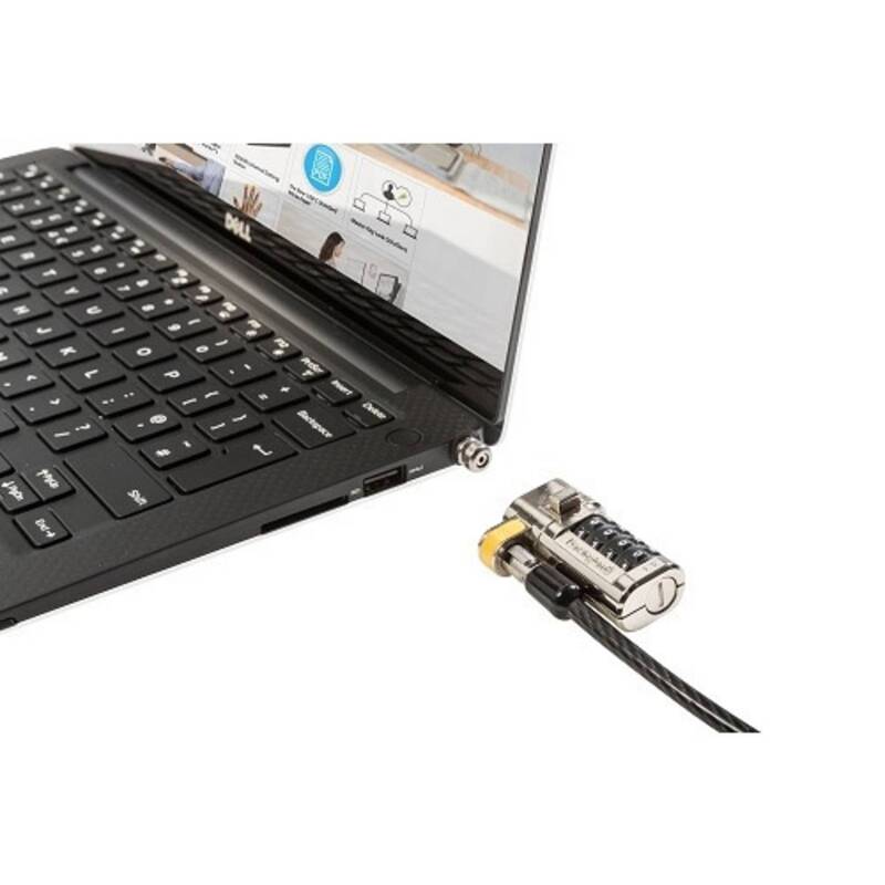 Dell Laptopschloss Notebookschloss Zahlenschloss Kensington Clicksafe Lock 1.8m - 5028252511834