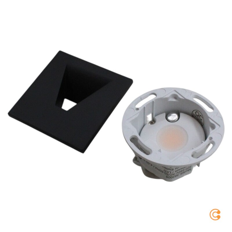 Deko Light Set Alwaid 2 Grundmodul Leuchte Modul Abdeckung eckig schwarz - 4042943174680