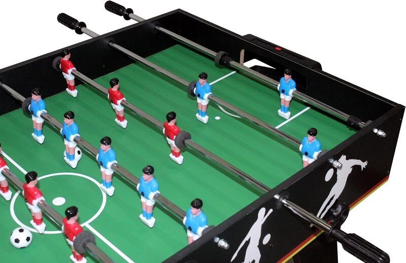 Izzy 4-in-1 Multifunktionale Spieltische für Tischfußball Billard Tischtennis - 4047385499261