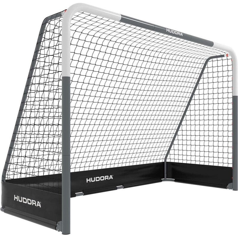 HUDORA Fußballtor Roco 300 Garten Fußballtor mit Torwand 315x208cm weiß stabil - 4005998769768
