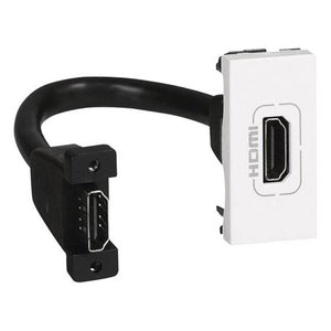 B-Ware Legrand HDMI Modul Buchse Mosaic Weiß 078778 Anschlusskomponente