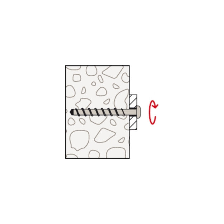 Fischer Betonschraube UltraCut FBS II 8x200 SK flexibel Decken und Böden 20Stück - 4048962410778