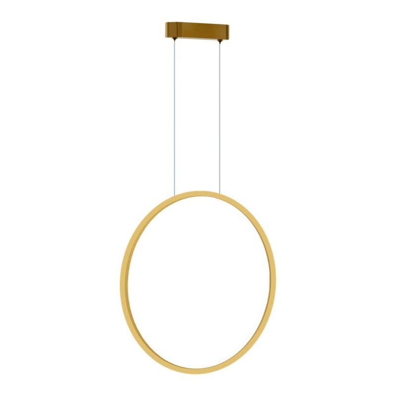 Milagro Lighting LED Pendant Light Saturno Vertical, Gold, Ø 50 Cm, Metal - 5902693788553