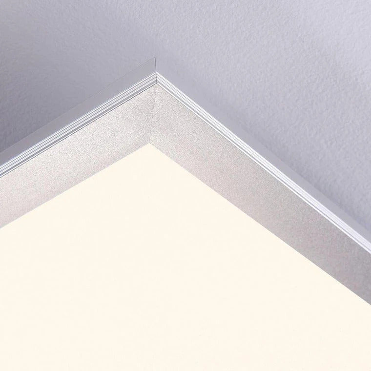 Deckenlampe Deckenleuchte Lindby Livel LED Panel Lampe Weiß eckig Kunststoff 733 - 4251096528367