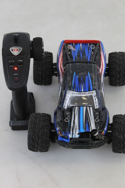 Reely RC Modellauto Elektro Monstertruck 1:14 Allradantrieb 35 km/h Blau RtR - 4064161189697