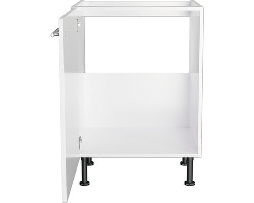 Optifit Spülenschrank Küchenmöbel Bengt932 weiß matt 1 Drehtür 60x58,4x87cm - 4043625236610