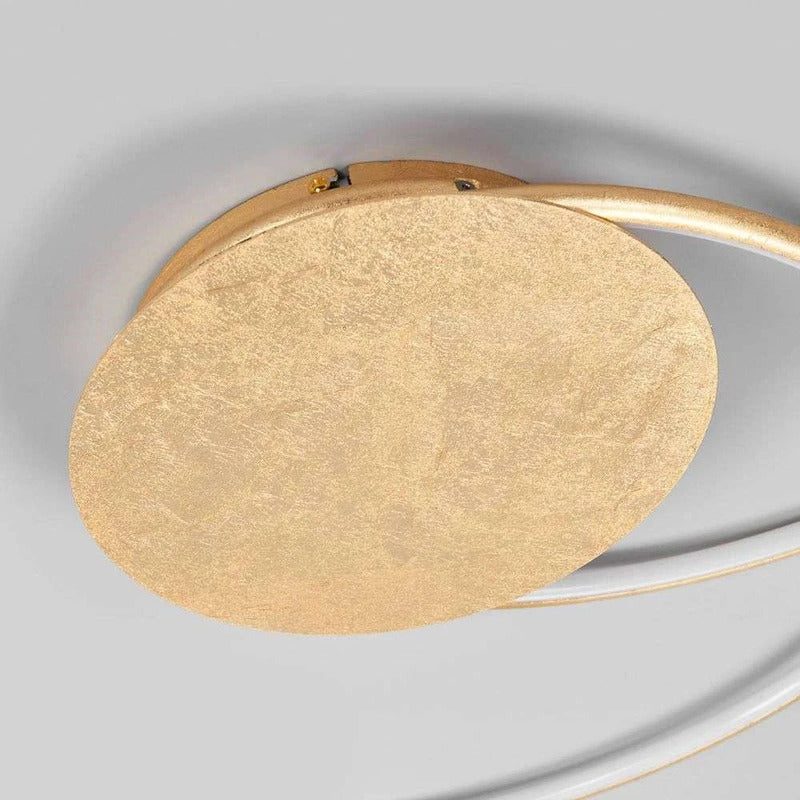 Lindby Deckenleuchte Deckenlampe LED Joline gold Metall Kunststoff Wohnraum Bele - 4251096529043