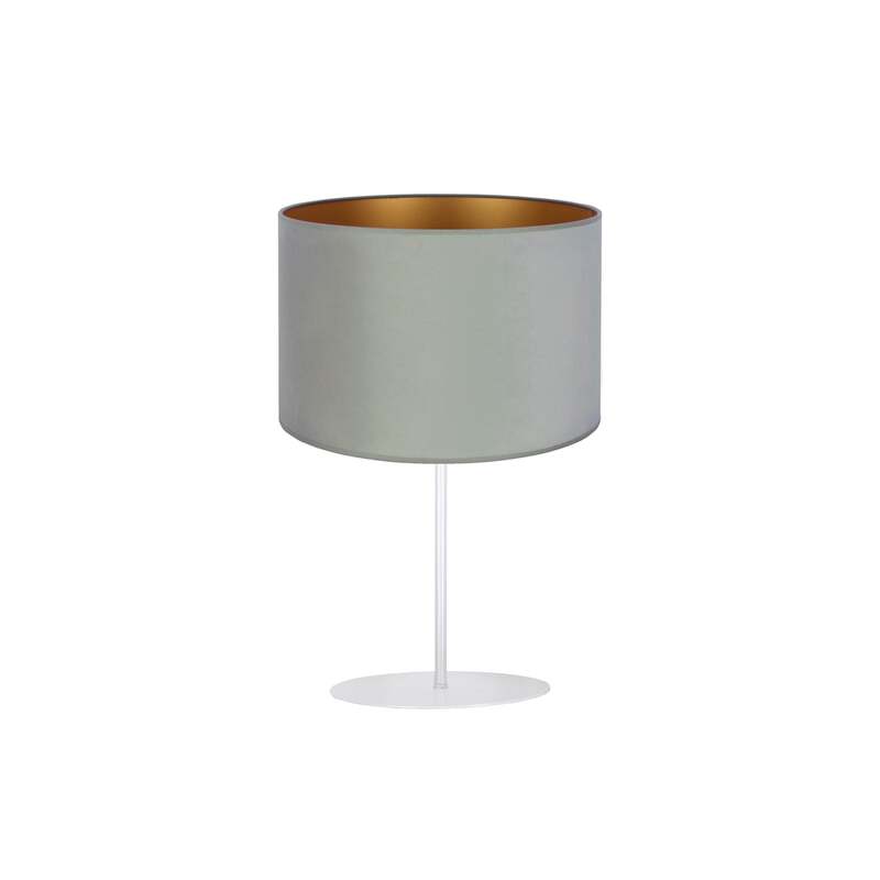 Euluna Tischlampe Golden Roller Büroleuchte Schreibtischlampe E14 mintgrün gold - 5903689183505