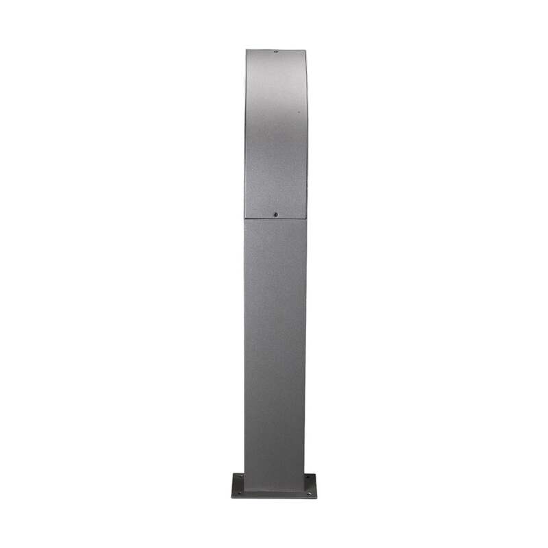Lucande LED Sockelleuchte Gartenleuchte Lennik anthrazit 60cm IP54 4,2W 450lm - 6291105702676