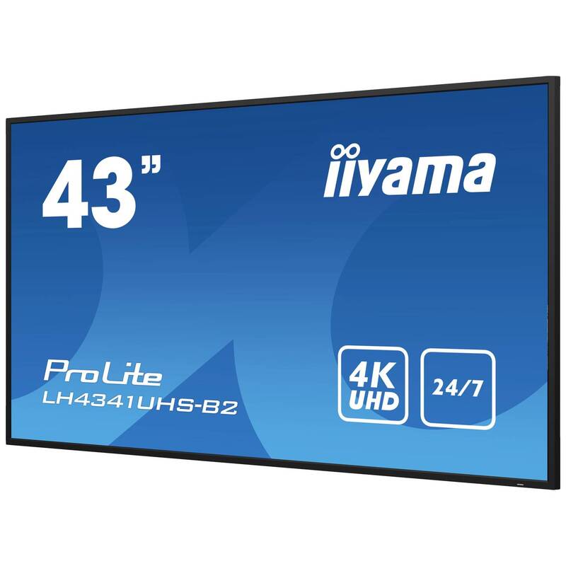 Iiyama ProL Display Monitor Bildschirm Ultra HD Touchscreen 43 Zoll DEFEKTWARE - 4948570123520