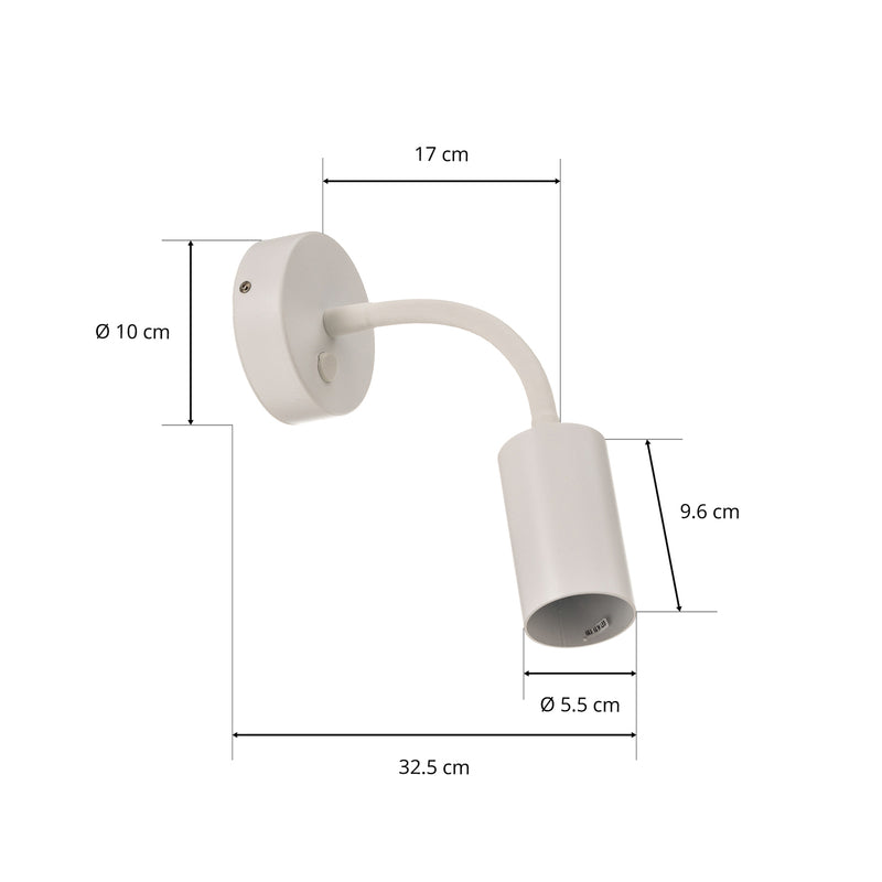 Nowodvorski-Lighting Wandleuchte Eye Flex S LED Wandlampe dimmbar weiß - 5903139907095
